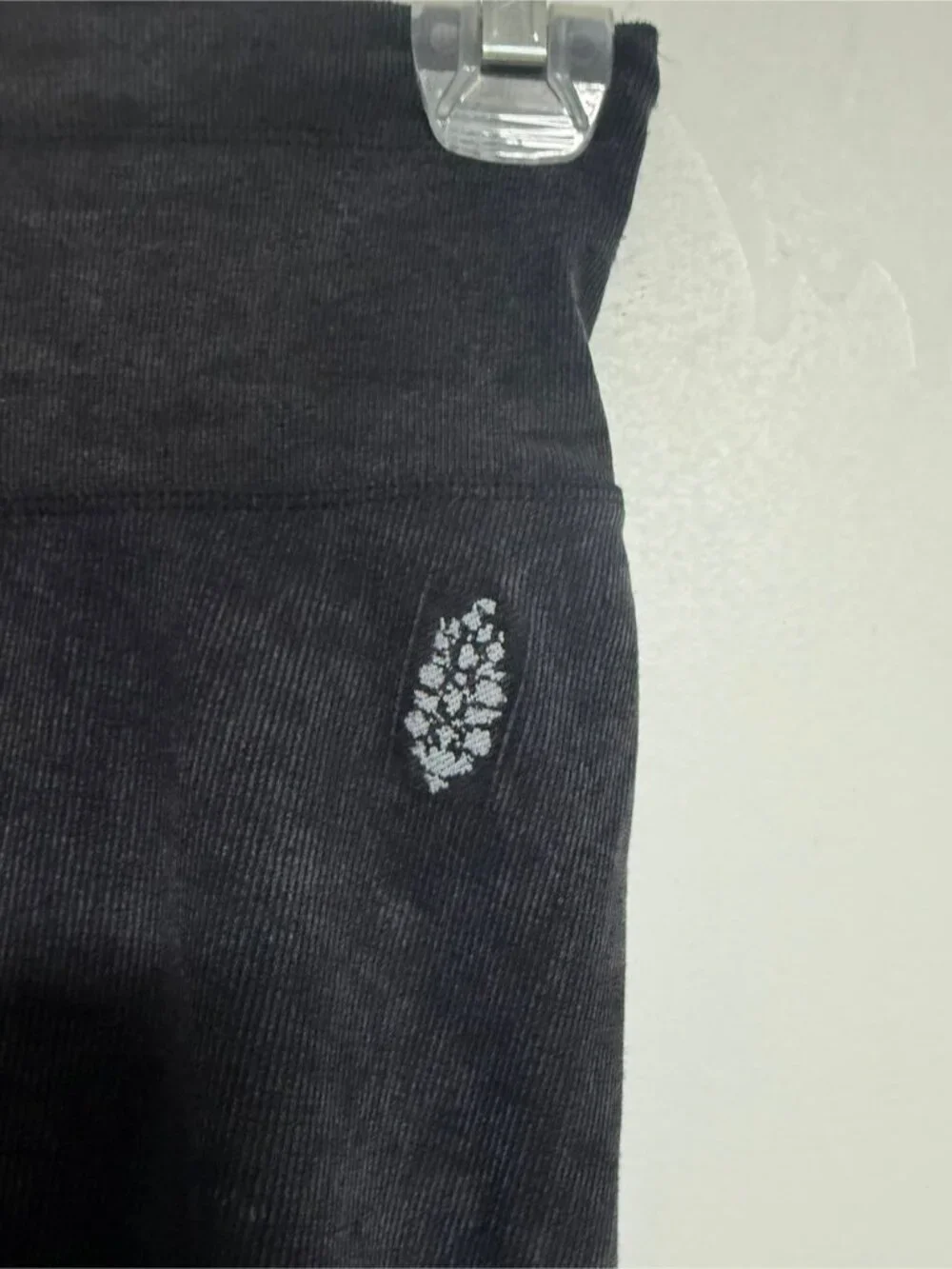 Free People Movement Black Ribbed High Waist Leggings XS/S